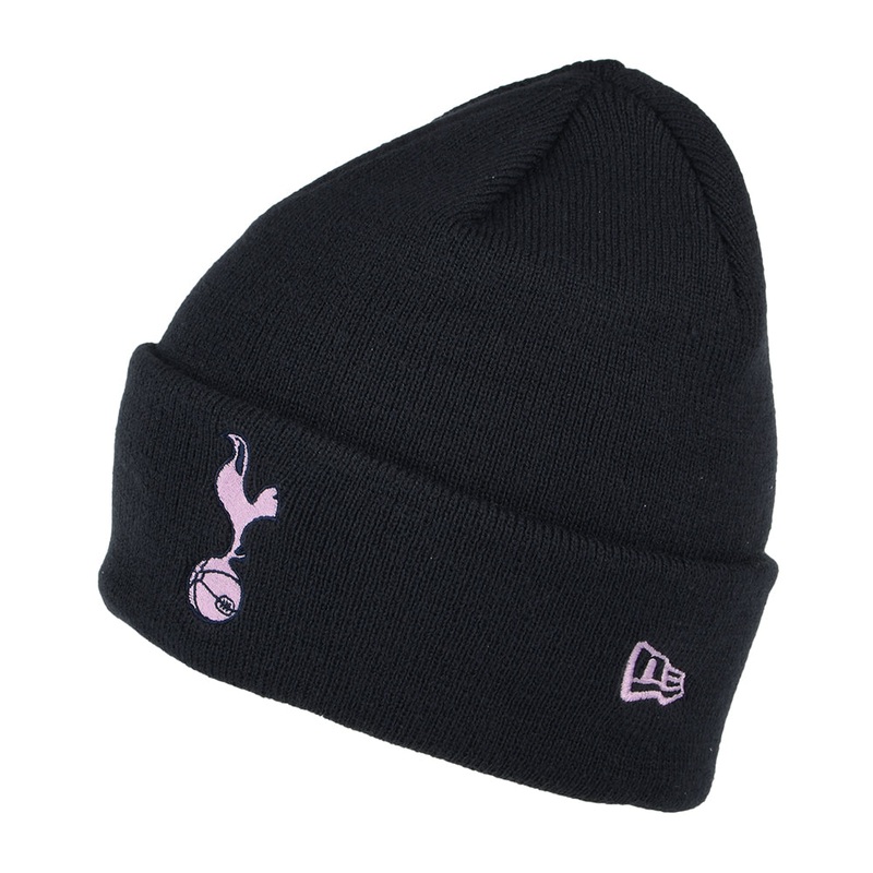 New Era Tottenham Hotspur FC Beanie Hat – Seasonal Cuff – Navy Blue 1-Size