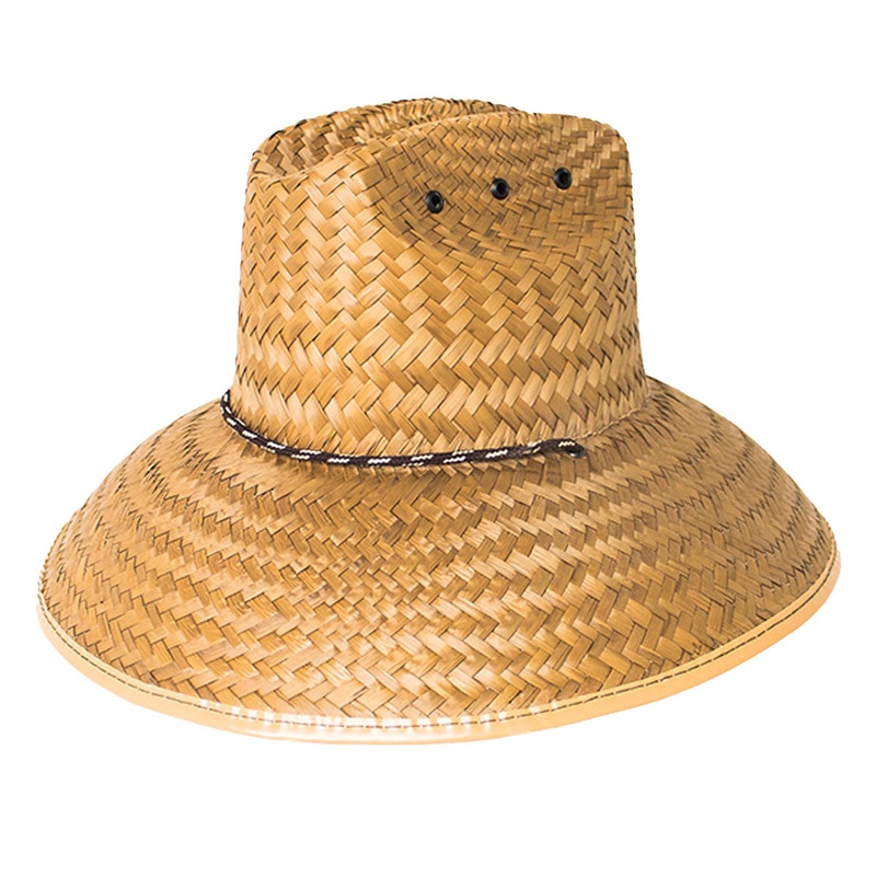 Peter Grimm Southern California Lifeguard Hat Straw Hat PGB1014 Natural