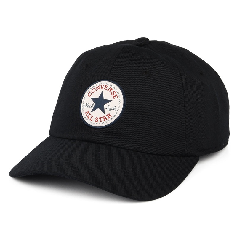 Converse Chuck Taylor All Star Patch Baseball Cap – Black Adjustable