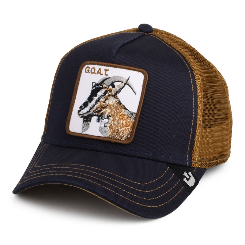 Goorin Bros. Goat Trucker Cap – Navy Blue Adjustable