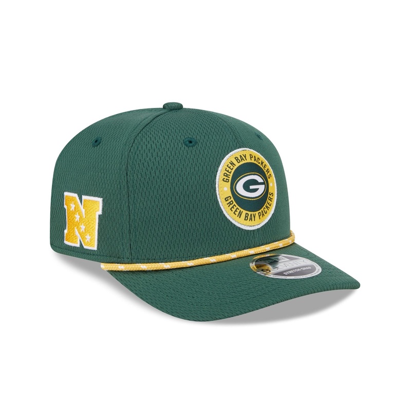Green Bay Packers 2024 Sideline 9SEVENTY Stretch-Snap Hat One Size