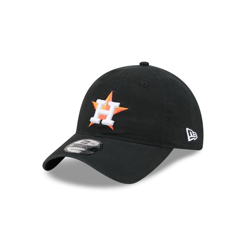 Houston Astros Black 9TWENTY Adjustable Hat One Size