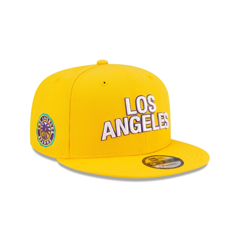 Los Angeles Sparks Rebel Series 9FIFTY Snapback Hat One Size