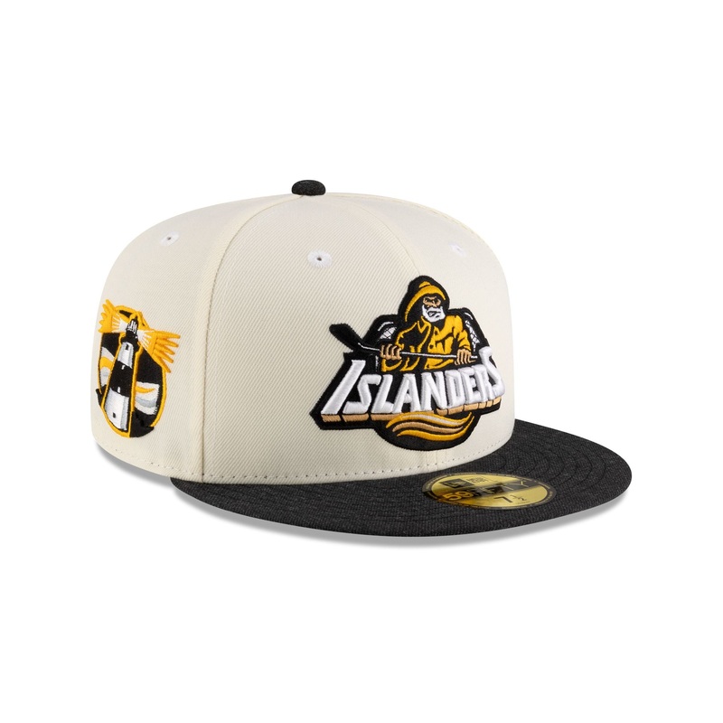 New York Islanders Chrome 59FIFTY Fitted Hat 7