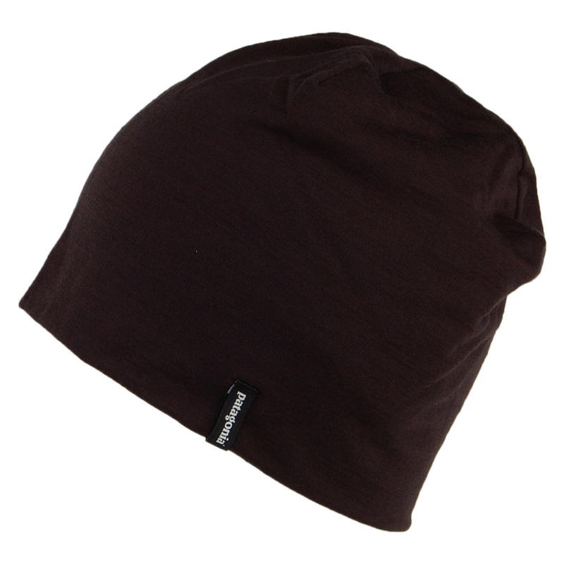 Patagonia Hats Overlook Merino Wool Mix Beanie Hat – Black 1-Size