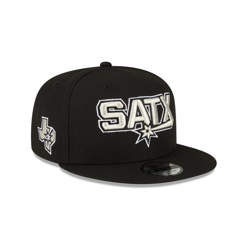 San Antonio Spurs 2024 Statement Edition 9FIFTY Snapback Hat One Size