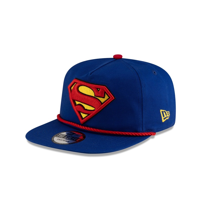 Superman Royal Blue Golfer Hat One Size