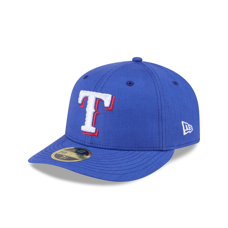 Texas Rangers Snake Scale Logo Low Profile 59FIFTY Fitted Hat 7