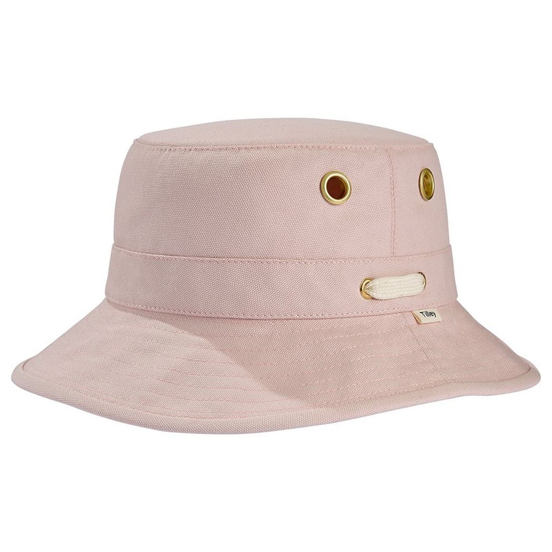 Tilley Hats Iconic T1 Cotton Duck Bucket Hat – Dusky Pink 7