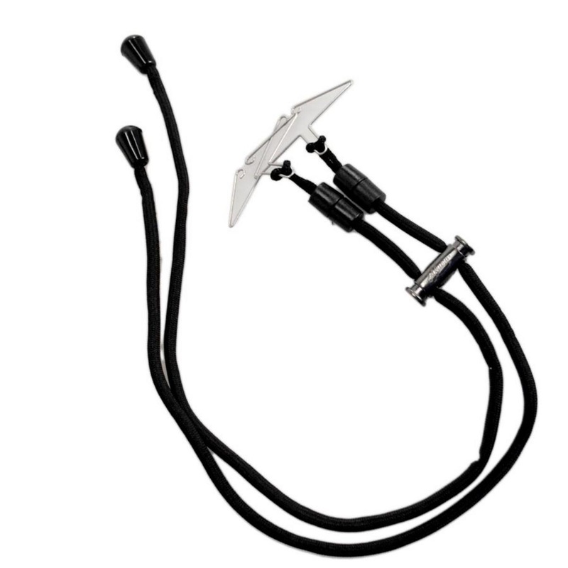 Break Away Chin Cord BLACK ONE SIZE