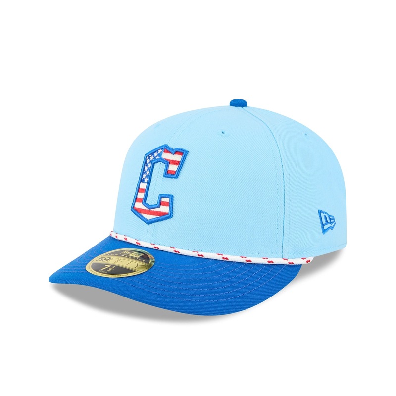 Cleveland Guardians Independence Day 2025 Low Profile 59FIFTY Fitted Hat 7