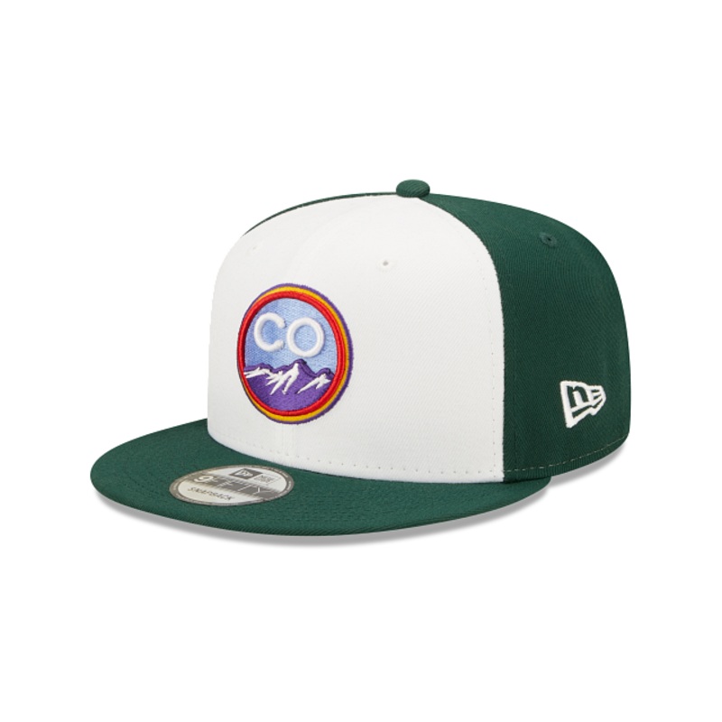 Colorado Rockies City Connect 9FIFTY Snapback Hat One Size