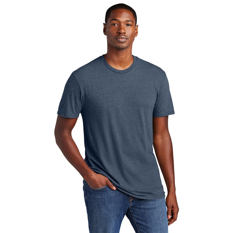 District DT6000 Very Important Tee – Heathered Navy Heathered Navy XS