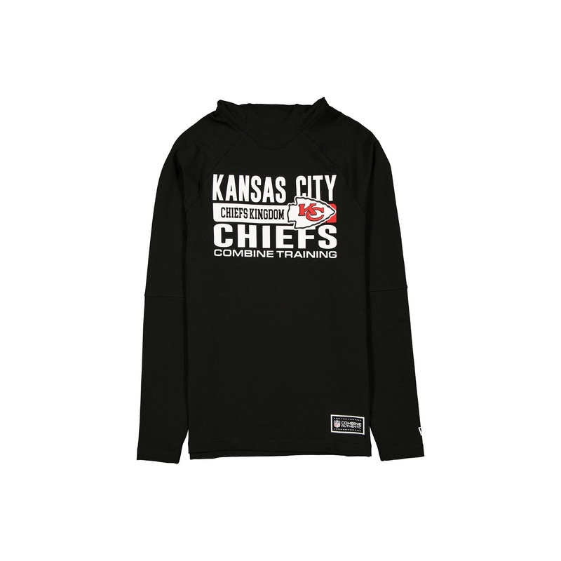 Kansas City Chiefs 2025 Functional Fandom Black Balaclava Hoodie S