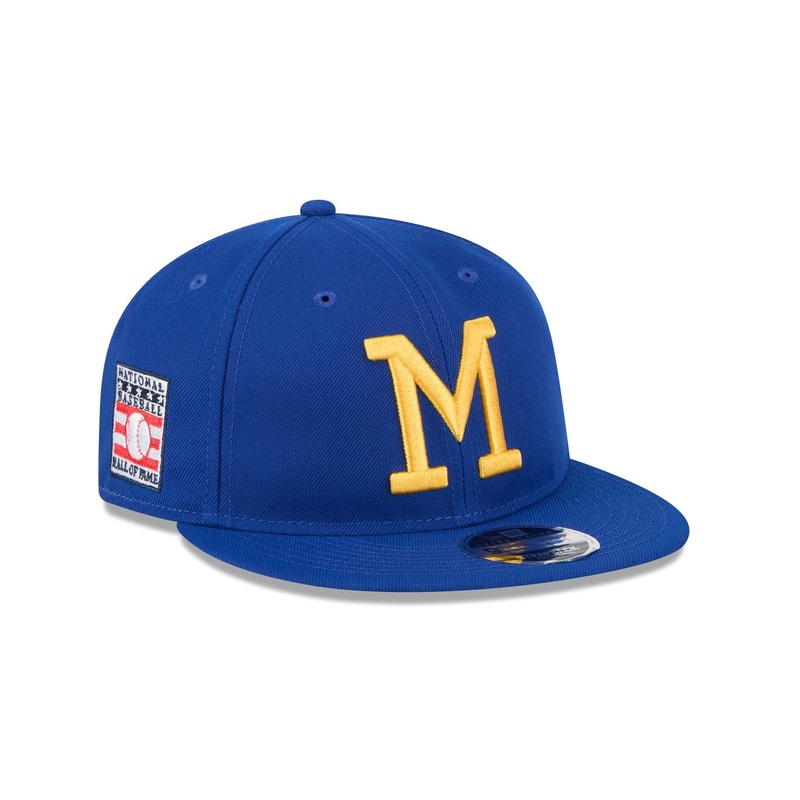 Milwaukee Brewers Hall of Fame 2025 Retro Crown 9FIFTY Snapback Hat S/M