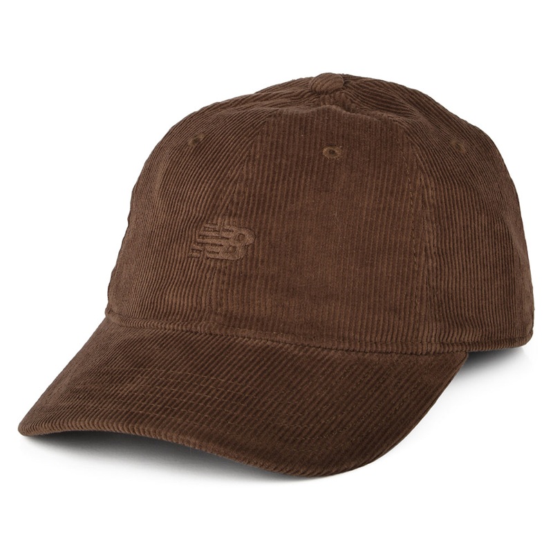 New Balance Hats Washed Corduroy Baseball Cap – Oak Adjustable