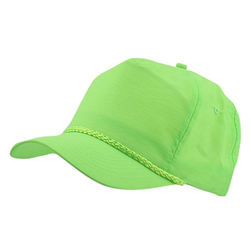 Nylon Crinkle Golf Cap Green One Size