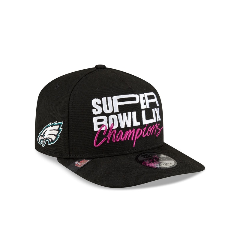 Philadelphia Eagles Super Bowl LIX Champions Parade 9FIFTY A-Frame Snapback Hat One Size