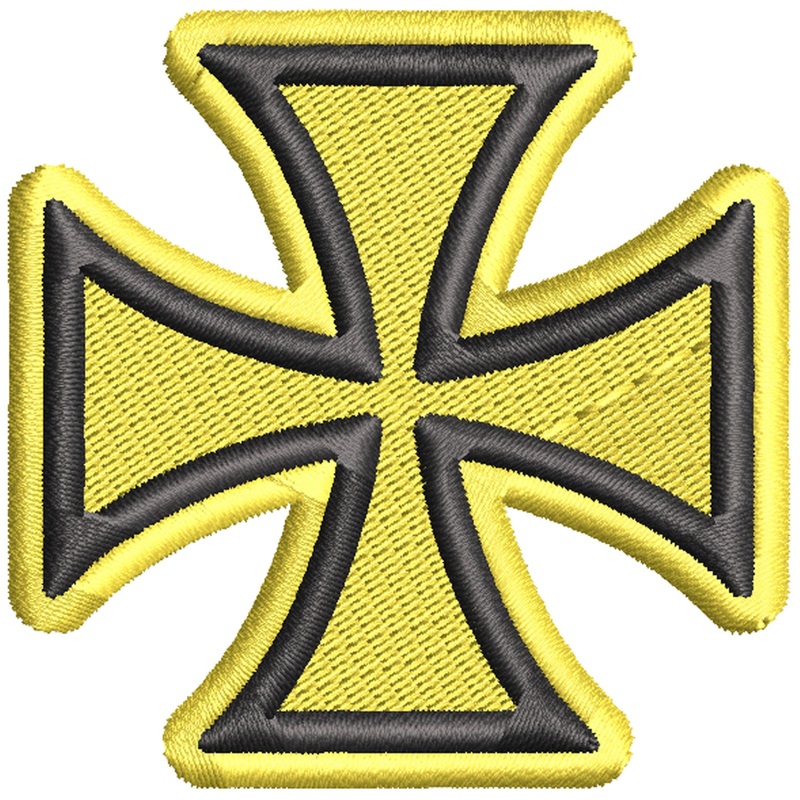 Sheriff Maltese Golden Cross Sheriff Maltese Golden Cross One Size