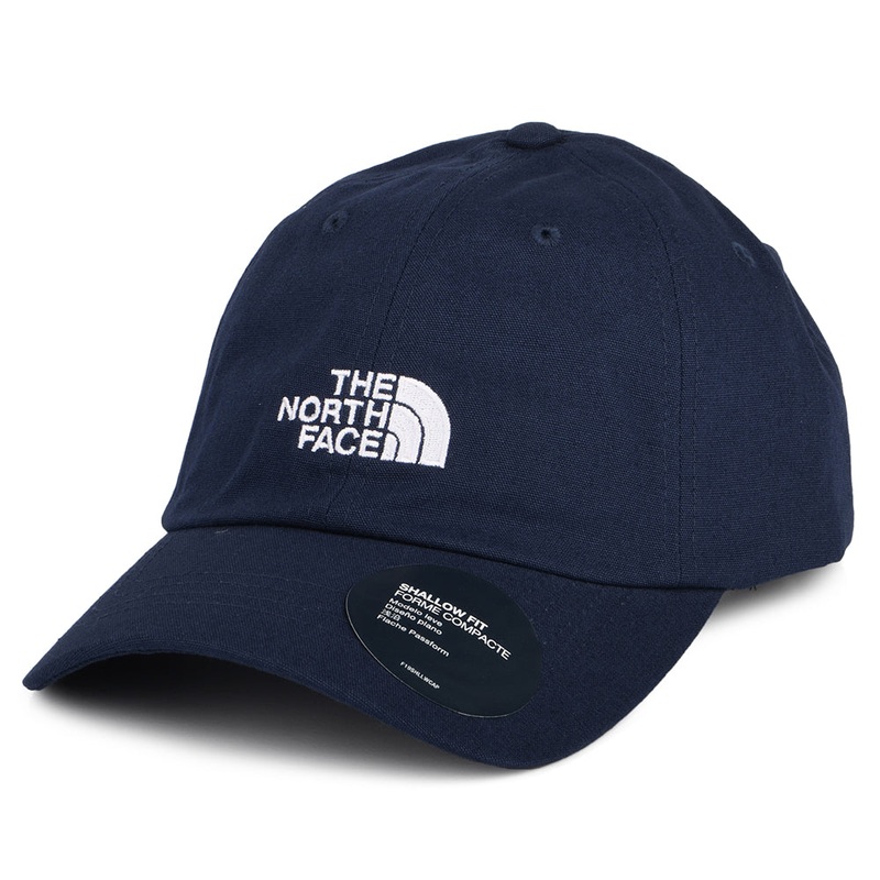 The North Face Hats Norm Cotton Baseball Cap – Navy Blue Adjustable