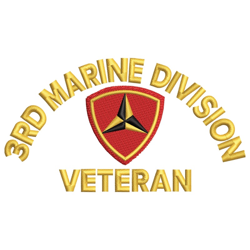 3rd Marine Division Veteran 3rd Marine Division Veteran One Size