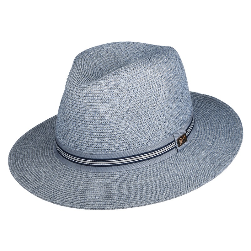Bailey Hats Hester Fedora Hat – Sky Blue S