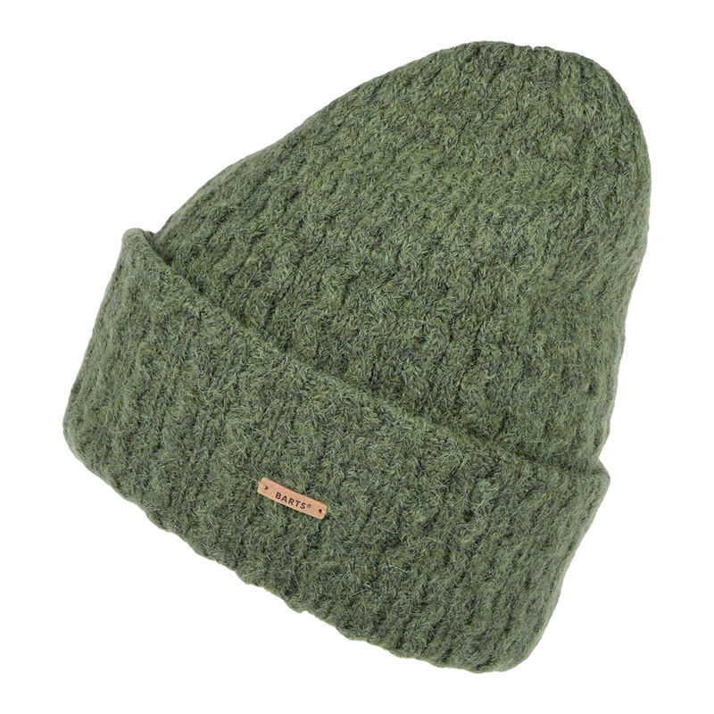 Barts Hats Anye Recycled Beanie Hat – Olive 1-Size