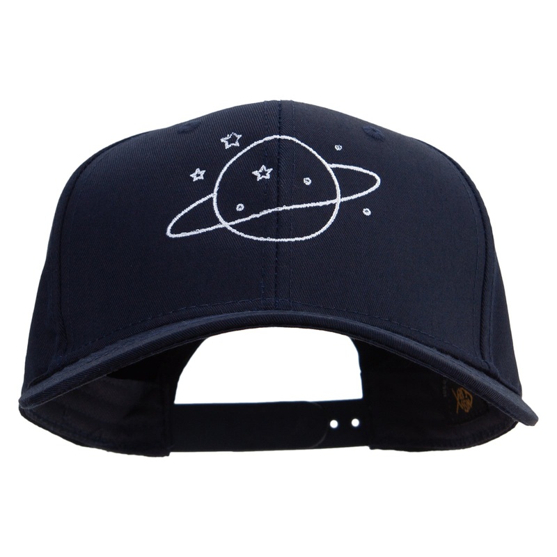 Boho Magic Symbol Embroidered Six Panels Pro Style Cap Navy One Size