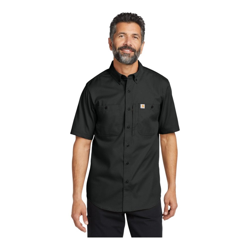Carhartt CT106688 Rugged Professional Series Short Sleeve Shirt Black S