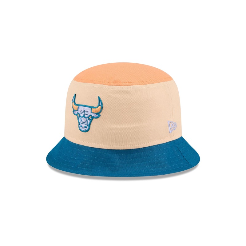 Chicago Bulls Mango Mocha Bucket Hat S