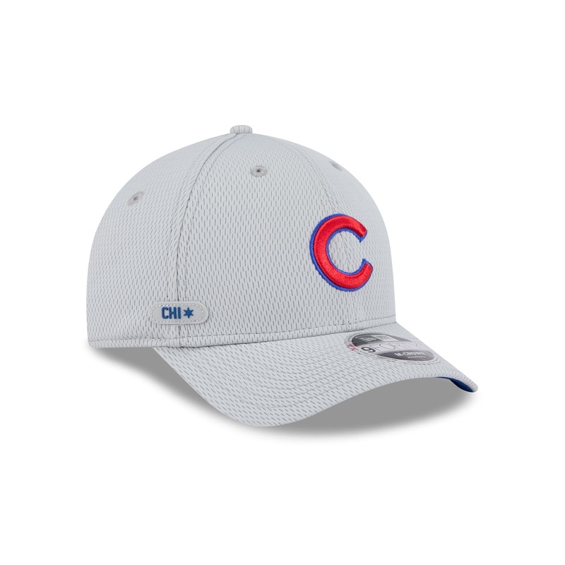 Chicago Cubs 2025 Clubhouse Gray 9FORTY M-Crown Snapback Hat One Size