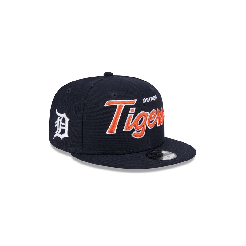 Detroit Tigers Script Kids 9FIFTY Snapback Hat One Size