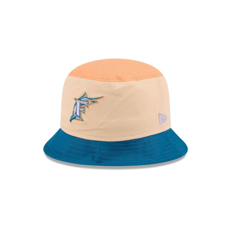 Miami Marlins Mango Mocha Bucket Hat S