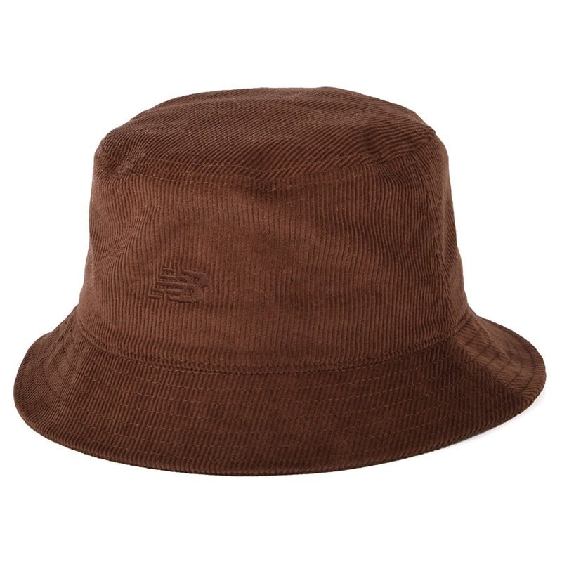 New Balance Hats Washed Corduroy Bucket Hat – Oak Small/Medium