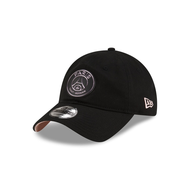 Paris Saint-Germain Black 9TWENTY Adjustable Hat One Size