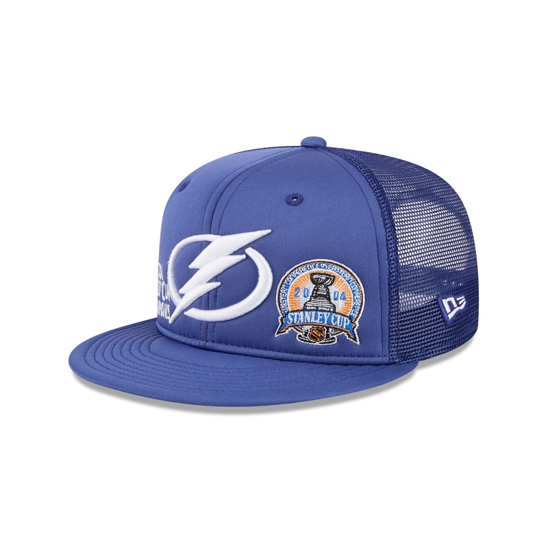 Tampa Bay Lightning Championship Pack 9FIFTY Trucker Hat One Size