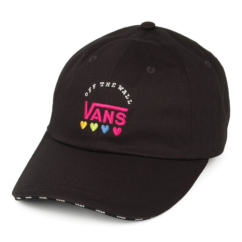 Vans Hats Low Rider Baseball Cap – Black Adjustable