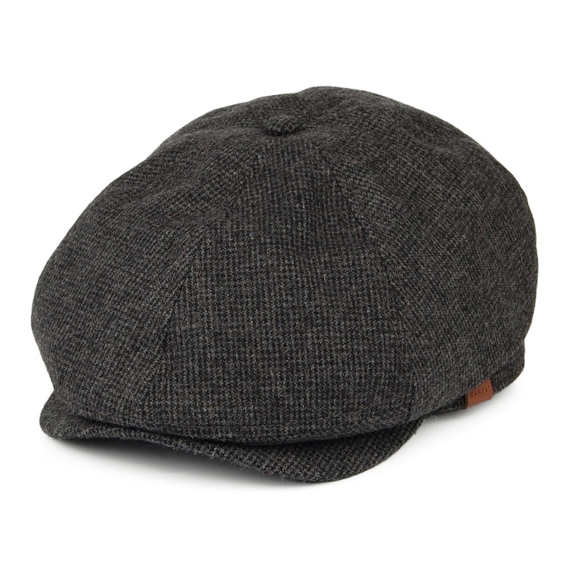 Barts Jamaica Wool Newsboy Cap – Charcoal M