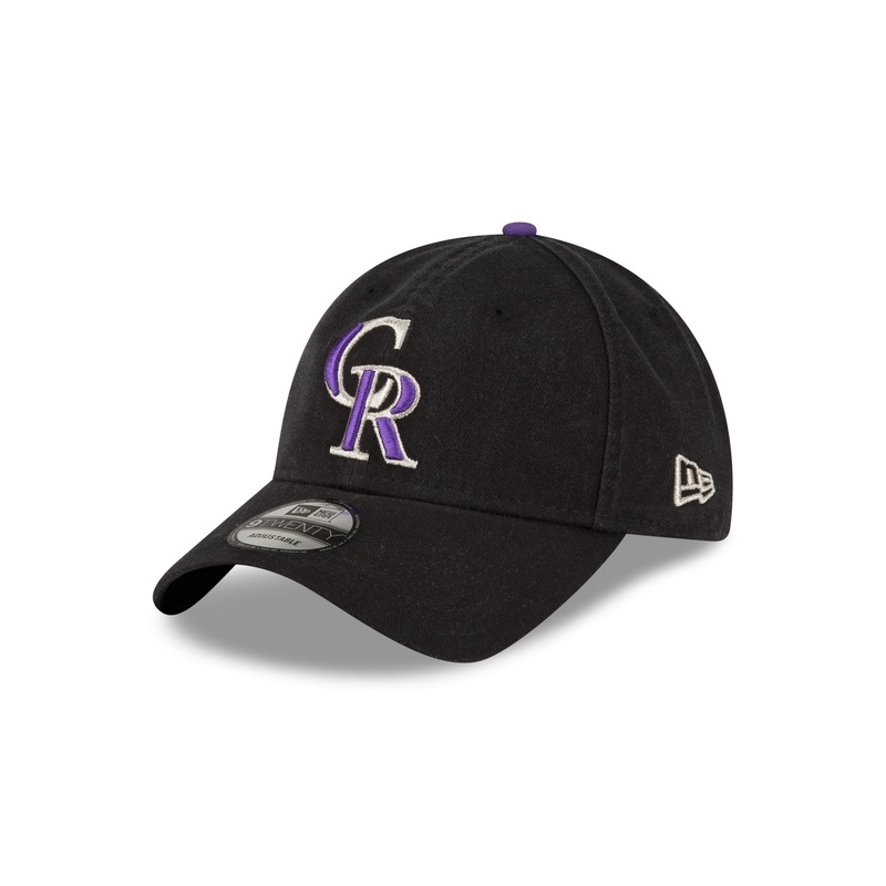 Colorado Rockies Core Classic Replica Game 9TWENTY Adjustable Hat One Size