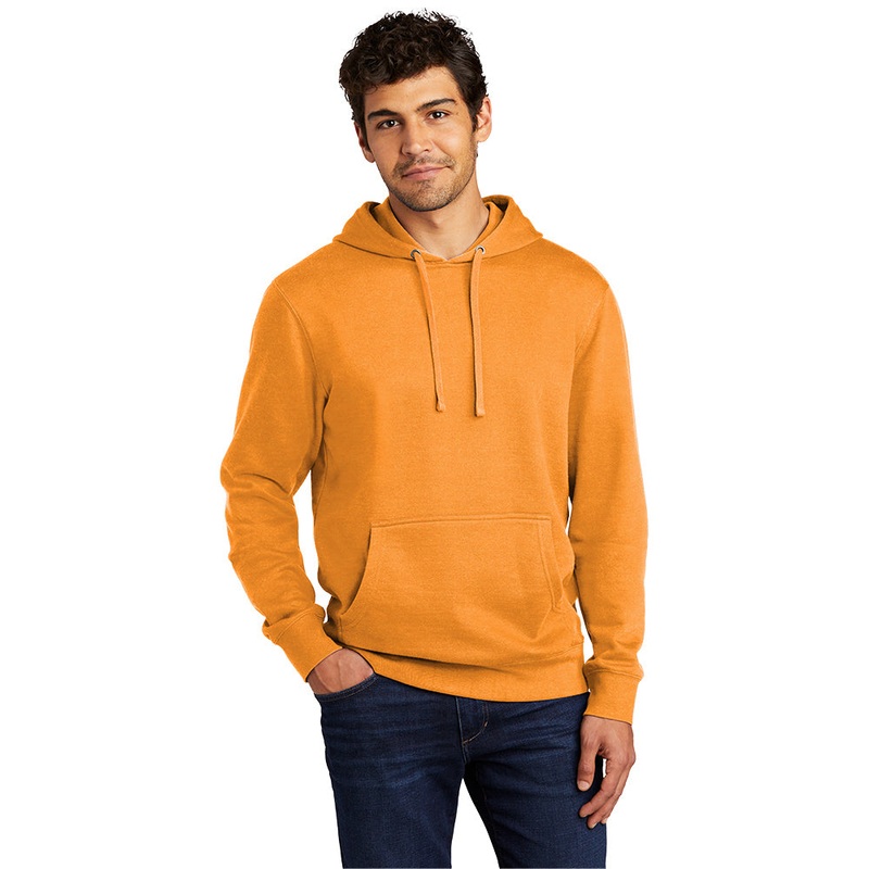 District DT6100 V.I.T. Fleece Hoodie – Marigold Heather Marigold Heather XS