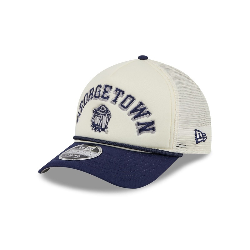 Georgetown Hoyas Chrome Arch 9FORTY M-Crown A-Frame Trucker Hat One Size