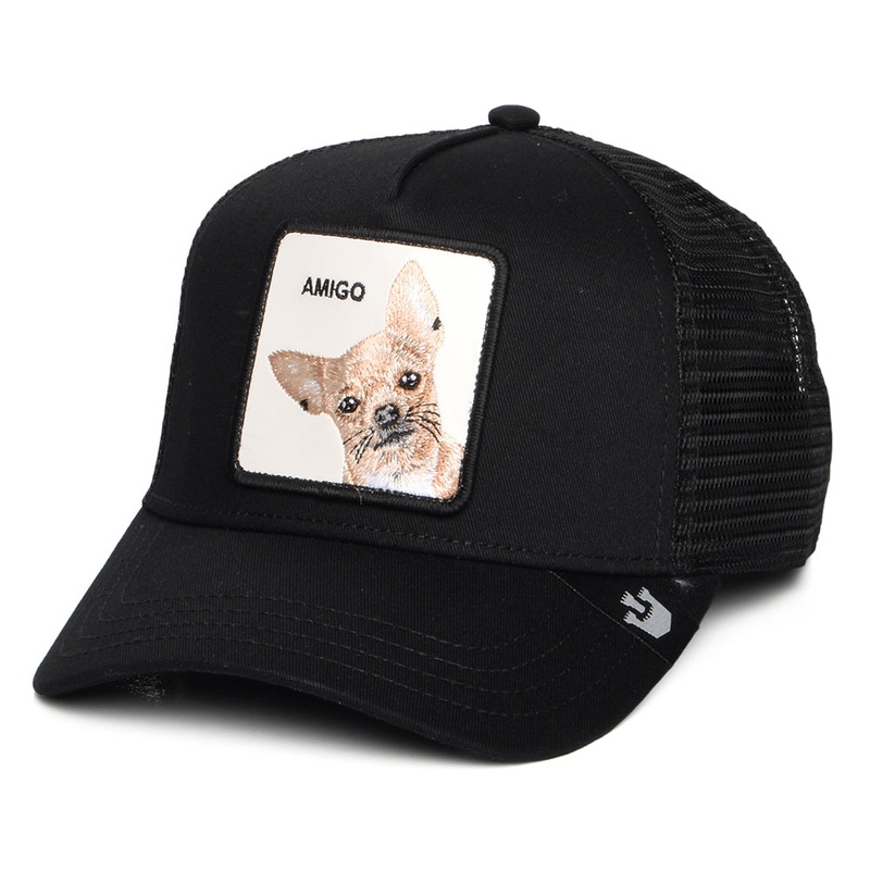 Goorin Bros. Amigo Trucker Cap – Black Adjustable