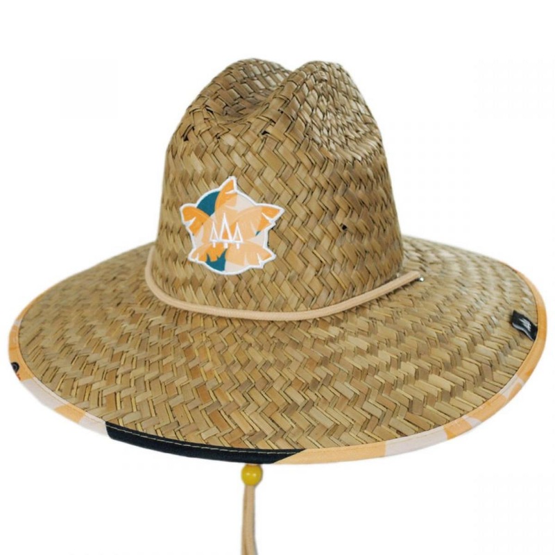 Grandview Straw Lifeguard Hat NATURAL ONE SIZE FITS MOST