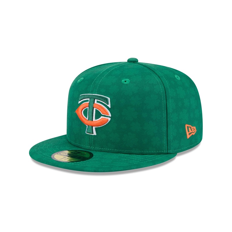 Minnesota Twins St. Patrick’s Day 2025 59FIFTY Fitted Hat 7