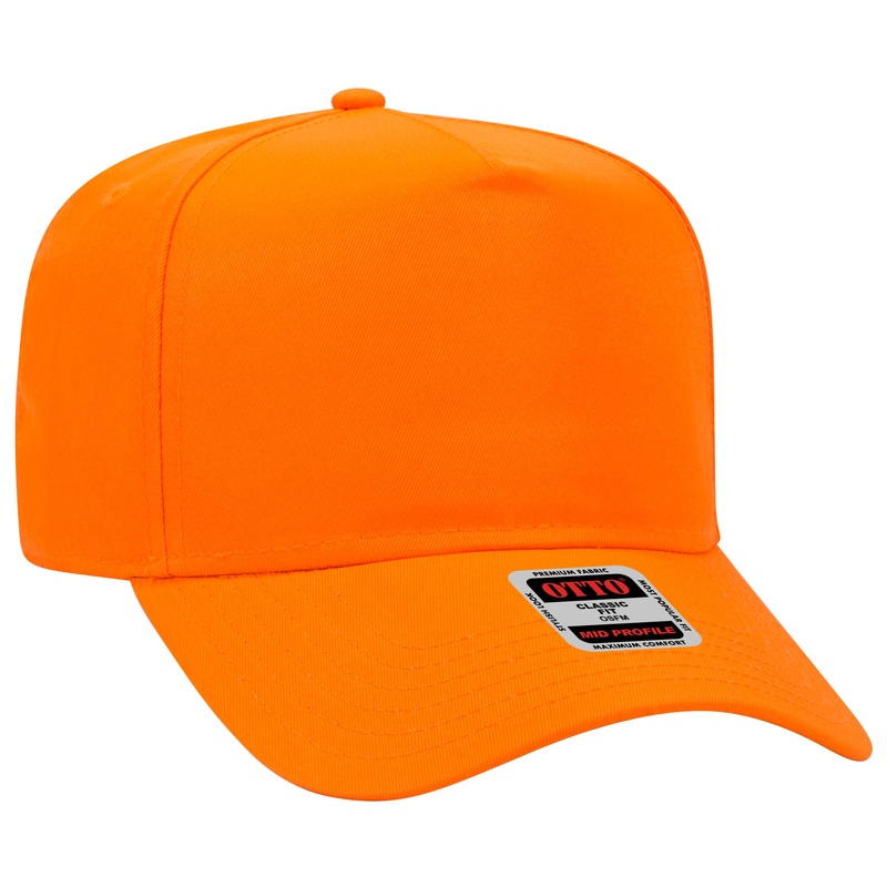 Otto Cap 31-069 – 5 Panel, Mid Profile Baseball Cap Royal