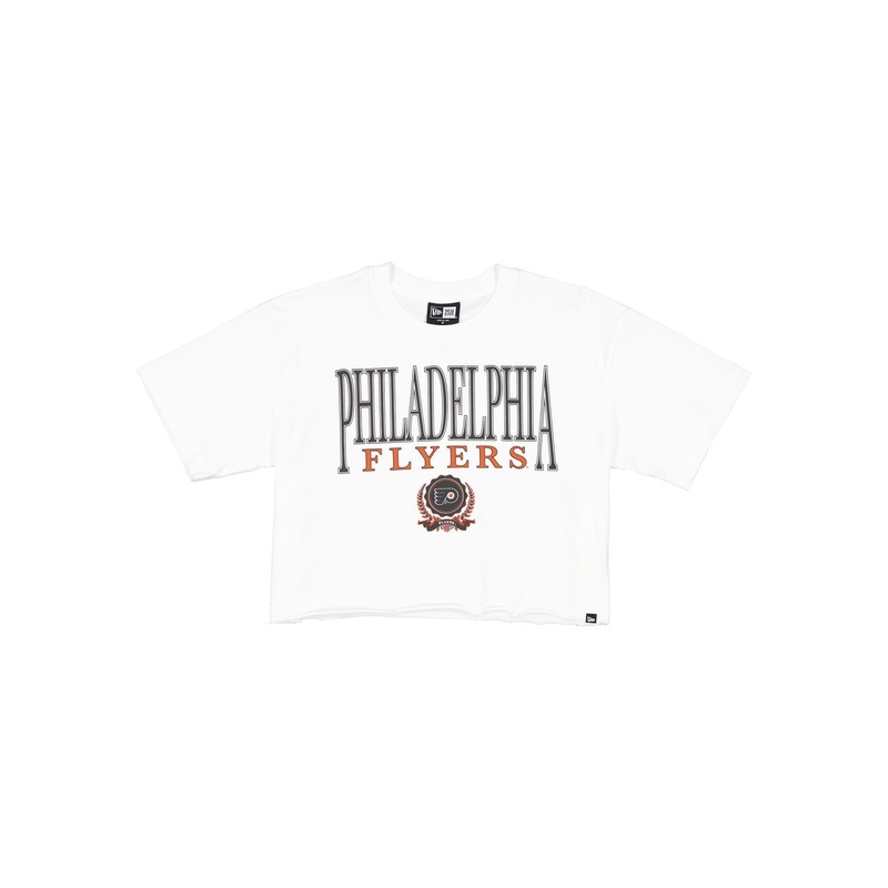 Philadelphia Flyers Throwback Prep Women’s Cropped T-Shirt XS