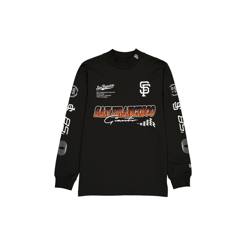 San Francisco Giants Modern Speed Black Long Sleeve T-Shirt S