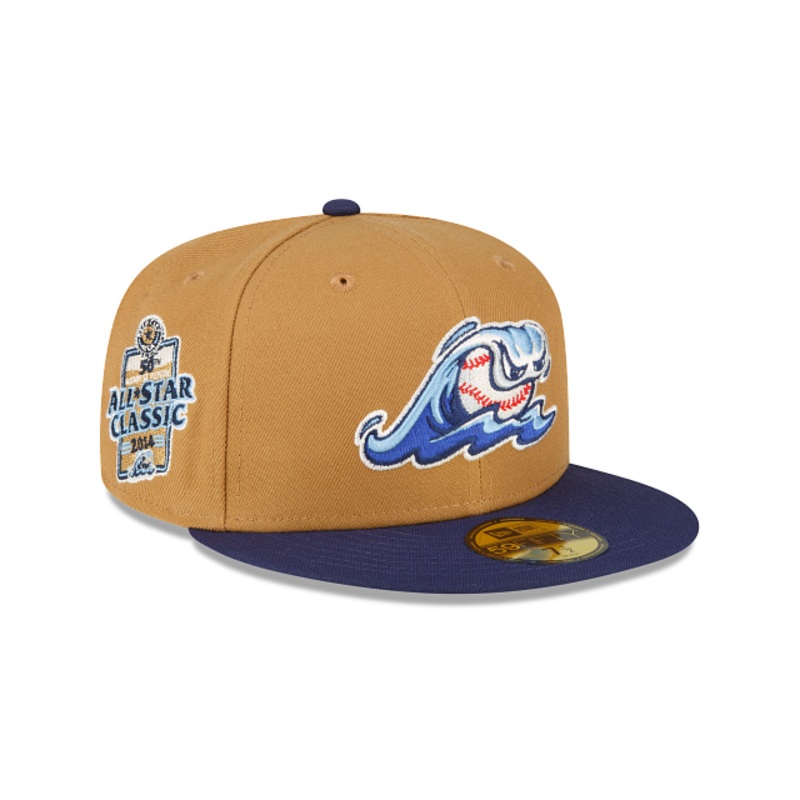 West Michigan Whitecaps Wheat 59FIFTY Fitted Hat 7