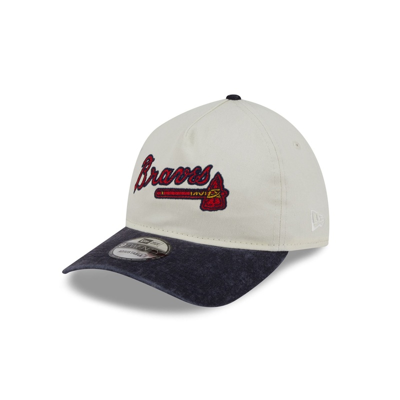 Atlanta Braves Sport Classics Pastel 9TWENTY A-Frame Adjustable Hat One Size