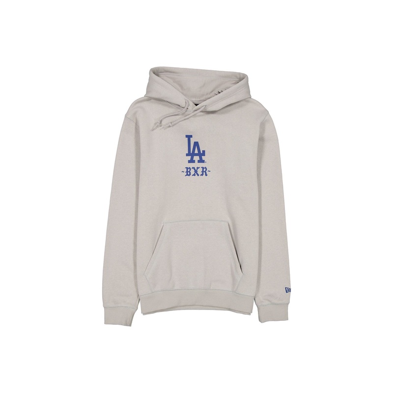 Born x Raised x Los Angeles Dodgers Fly Ball Gray Hoodie S